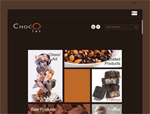 Tablet Screenshot of chocolat.bz